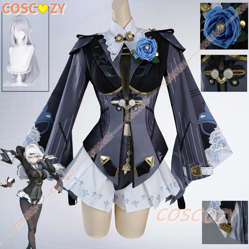 Anime Cosplay Wigs - Zenless Zone Zero Yixuan Strój Cosplay
