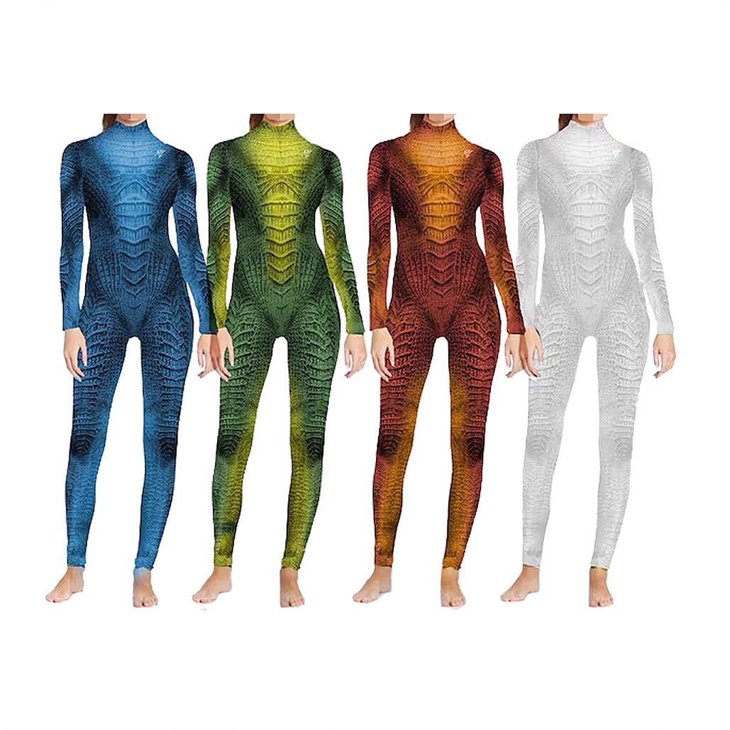 Anime Cosplay Jumpsuit - Kostiumy dla gadów, kostiumy dla zwierząt,
