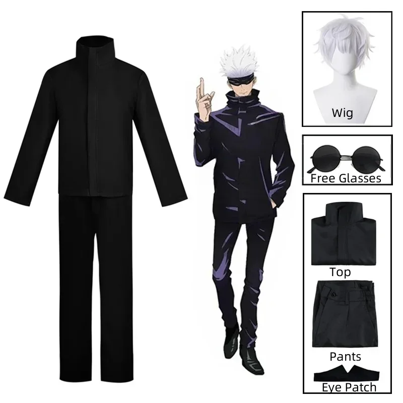 Jujutsu Kaisen Uniform - Kostium Cosplay Anime Jujutsu Kaisen Gojo