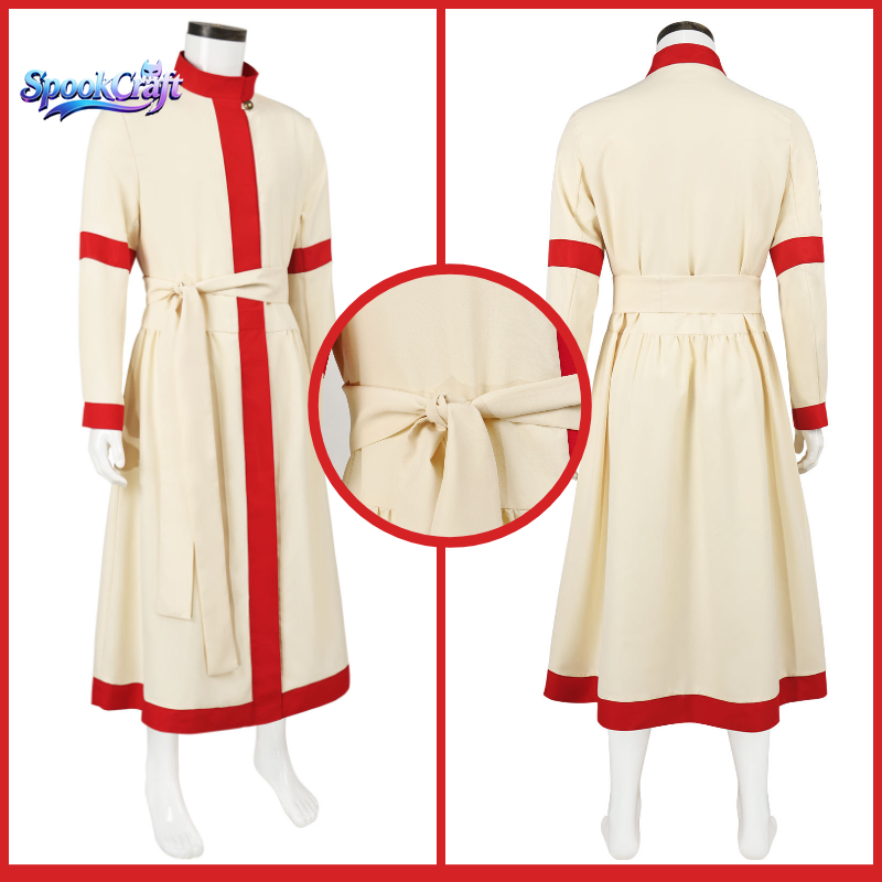 Anime Cosplay Dress For Men - Nowy Średniowieczny Kaftan Szata Strój Kapłana