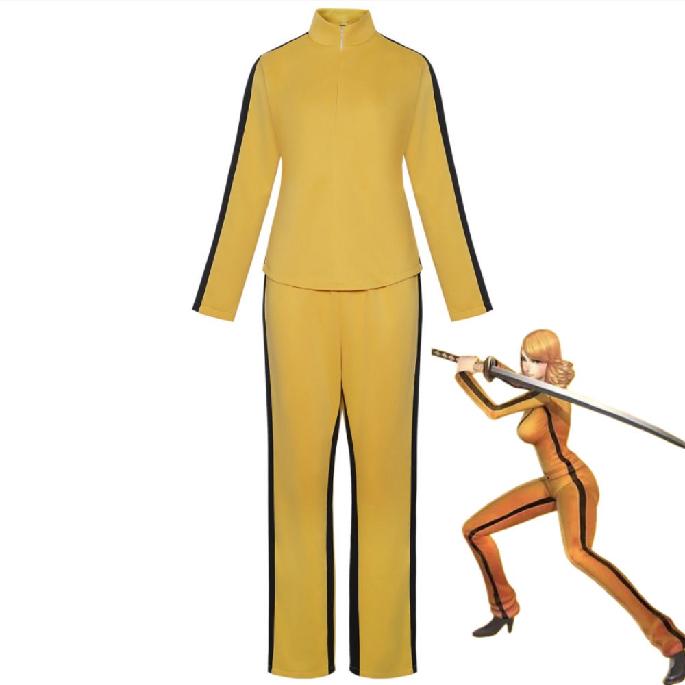 Anime Cosplay Simple - Kostium Cosplay Kill Bill - Żółta