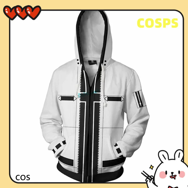 Anime Cosplay For Couples - Bluza z kapturem anime NO5, druk