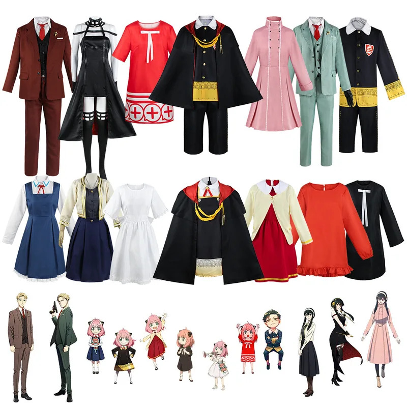 Anime Cosplay For Couples - Kostium Cosplay Anime Spy X Family