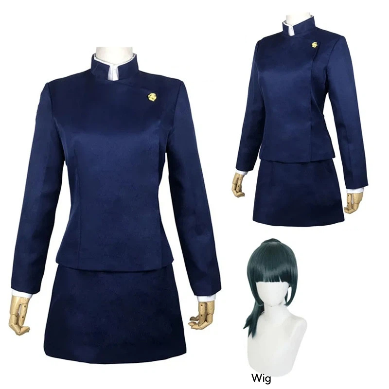 Jujutsu Kaisen Uniform - Kostium Cosplay Jujutsu Kaisen Maki Zenin,