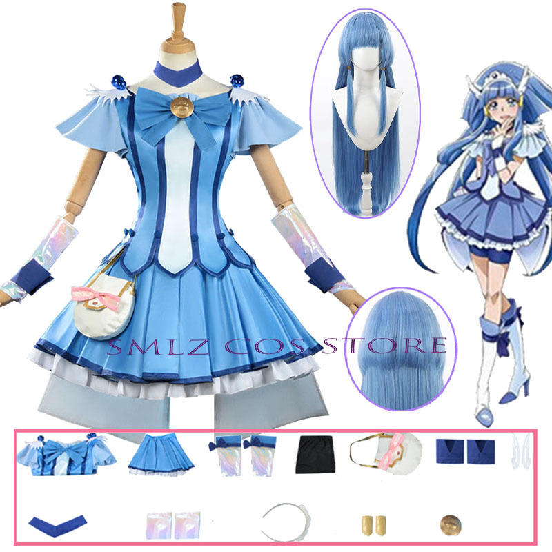 Anime Cosplay Simple - Strój Cosplay Anime Smile Glitter Breeze