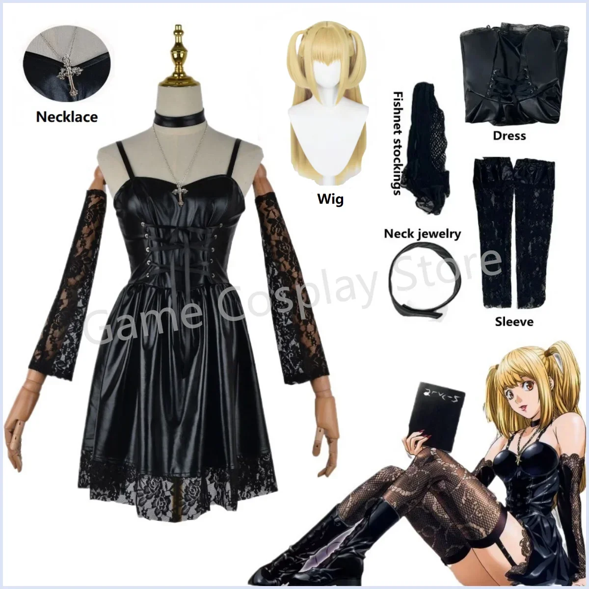 Violet Evergarden Dress - Misa Amane przebranie na karnawał Death