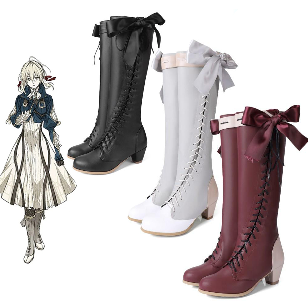 Violet Evergarden Dress - Buty do cosplayu z postaciami z