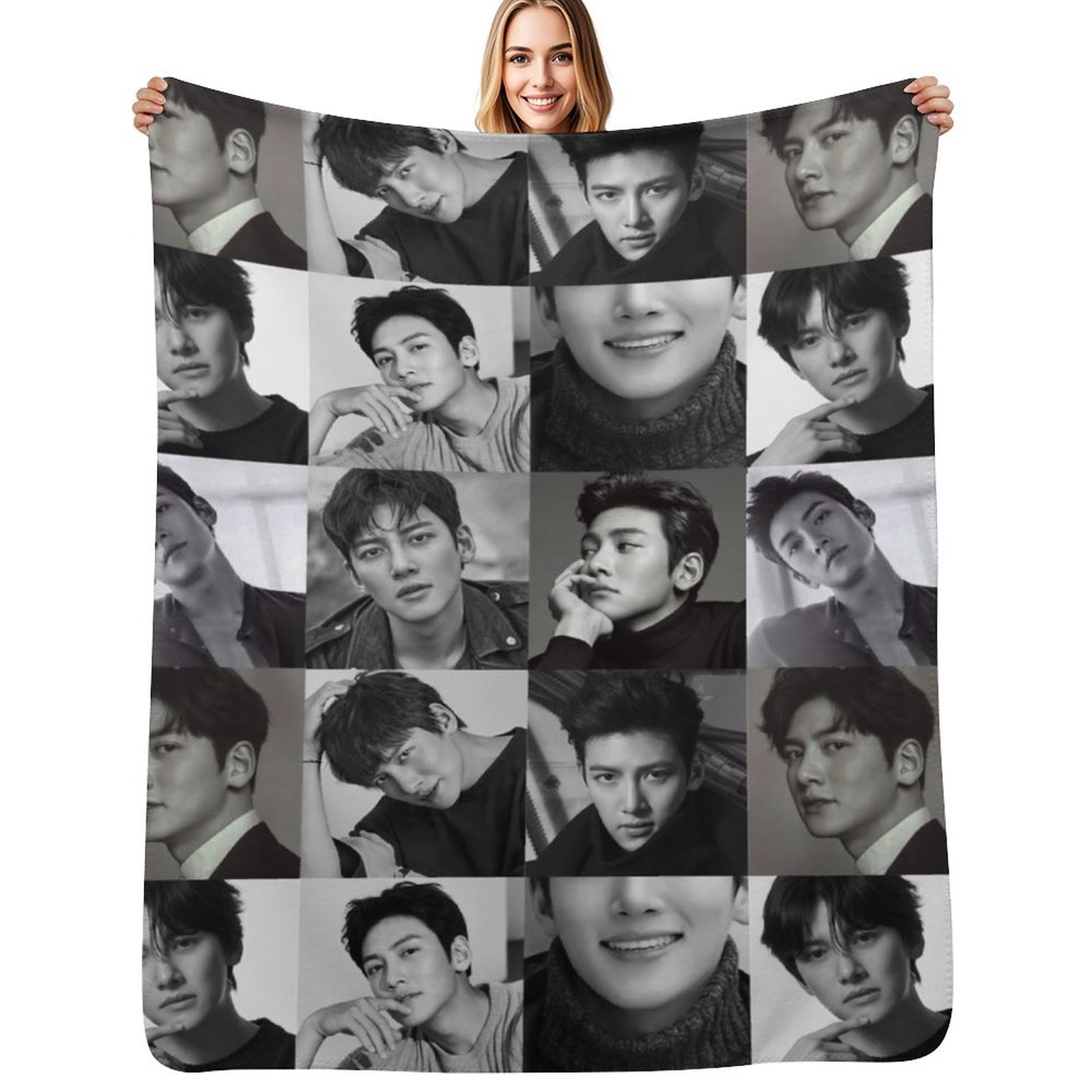 Anime Cosplay Idea - Koc z kolażem Ji Chang Wooka,