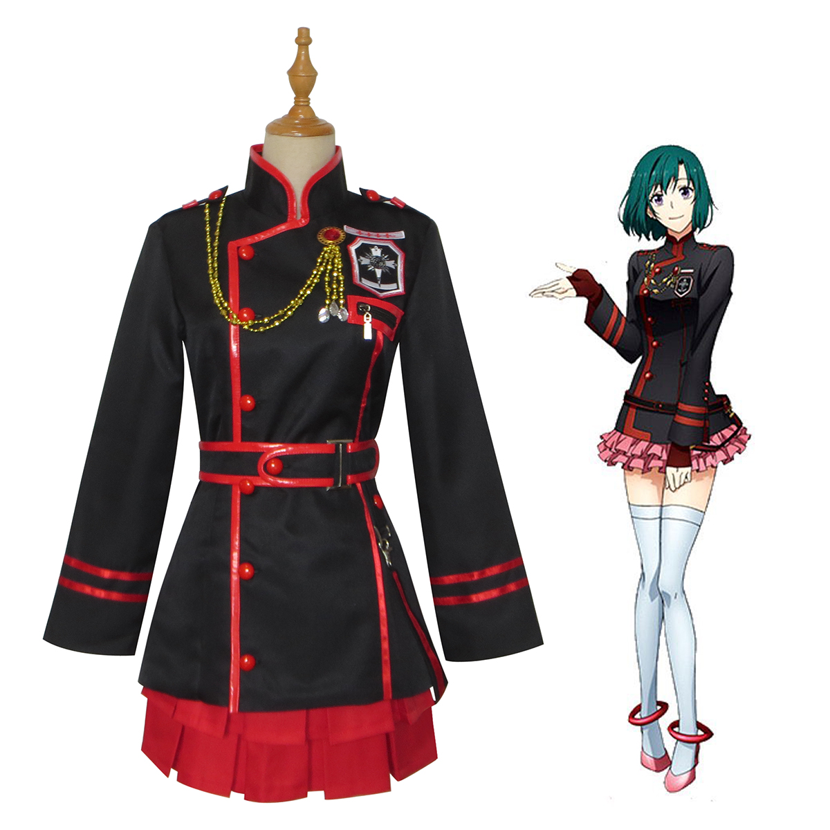 D.Gray-Man Lenalee Lee Strój E – Anime Cosplay Dress For Men recenzja i cena