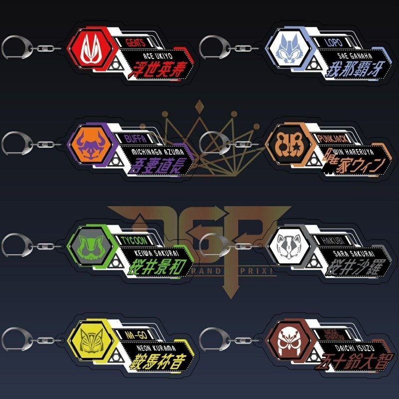 Akrylowy brelok z logo Kamen R – Anime Cosplay Kamen Rider recenzja i cena