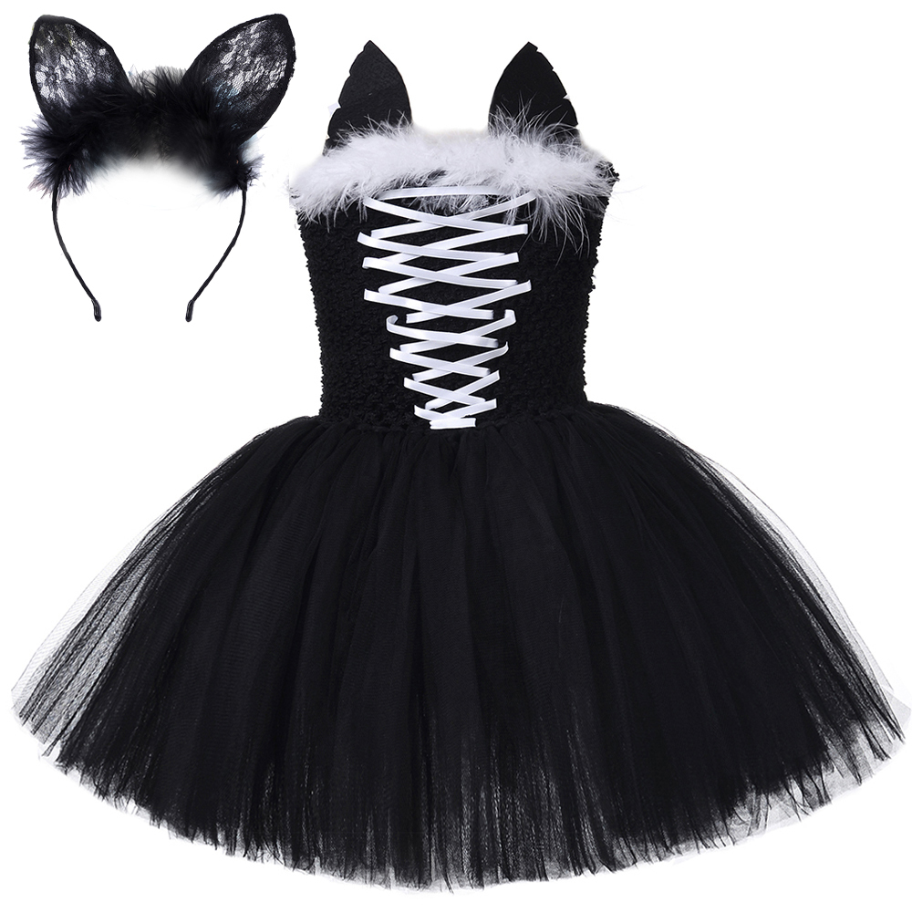 Czarna sukienka tutu z motywem – Anime Cosplay Simple recenzja i cena