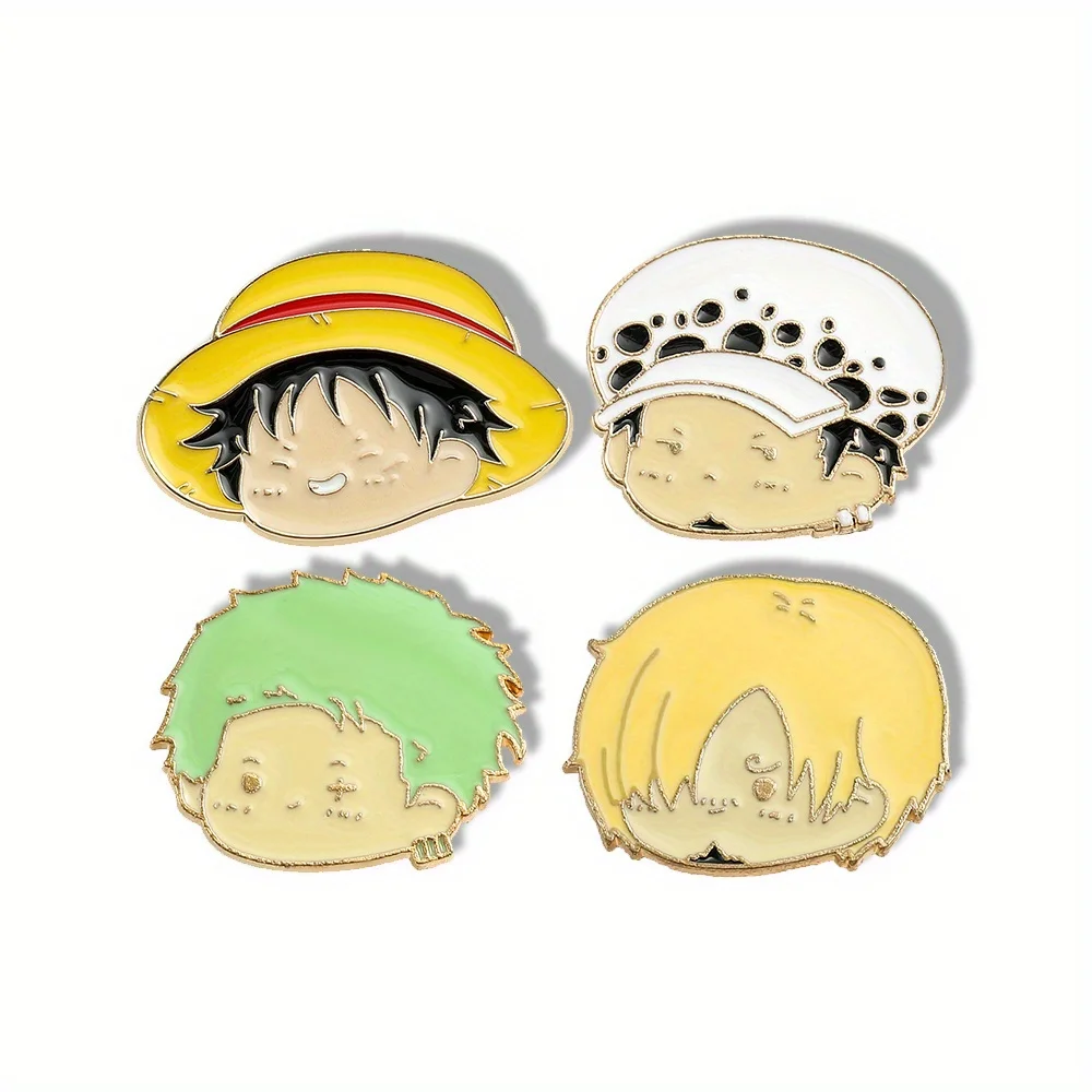 4 szt. Broszki z postaciami an – Anime Cosplay Simple recenzja i cena