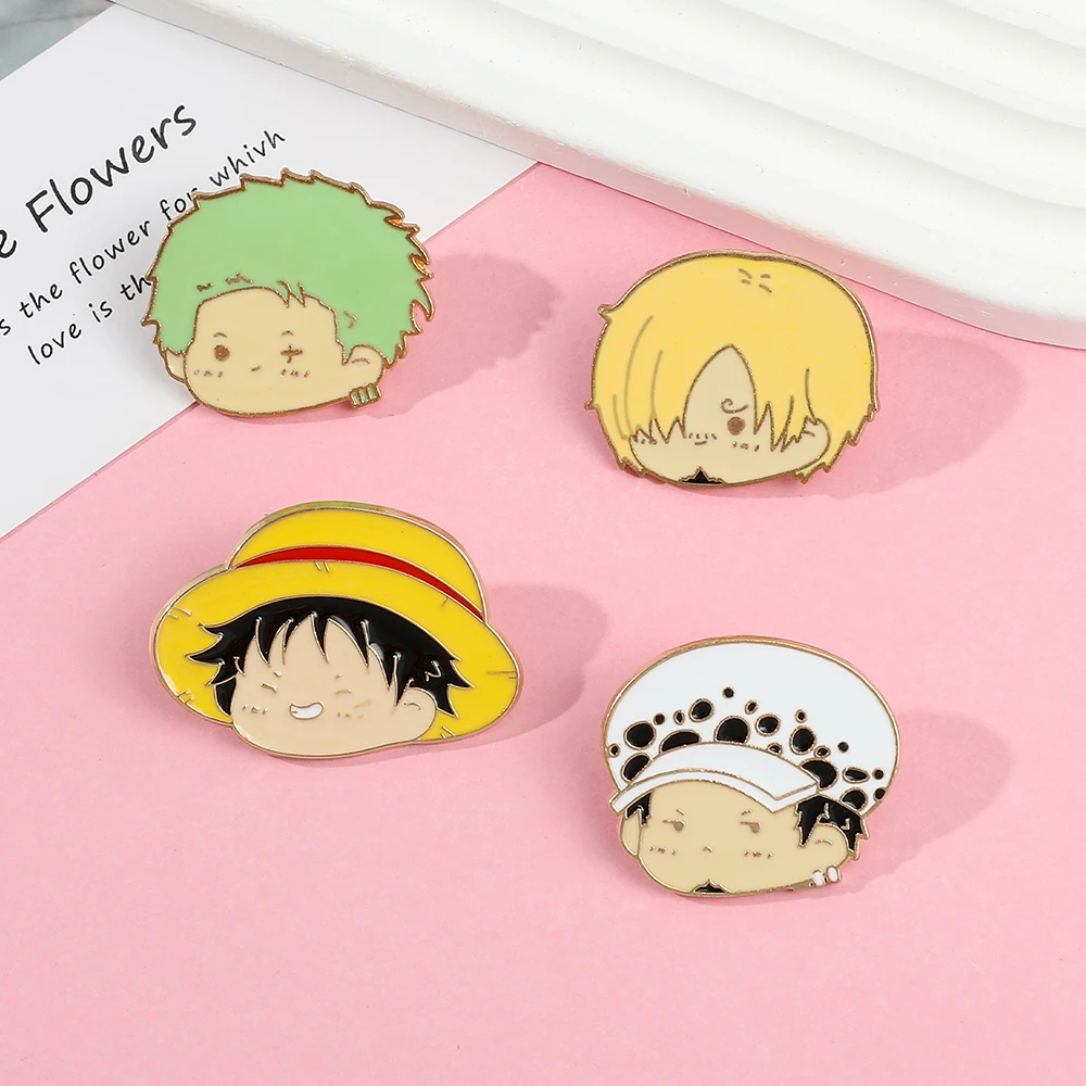4 szt. Broszki z postaciami an – Anime Cosplay Simple recenzja i cena
