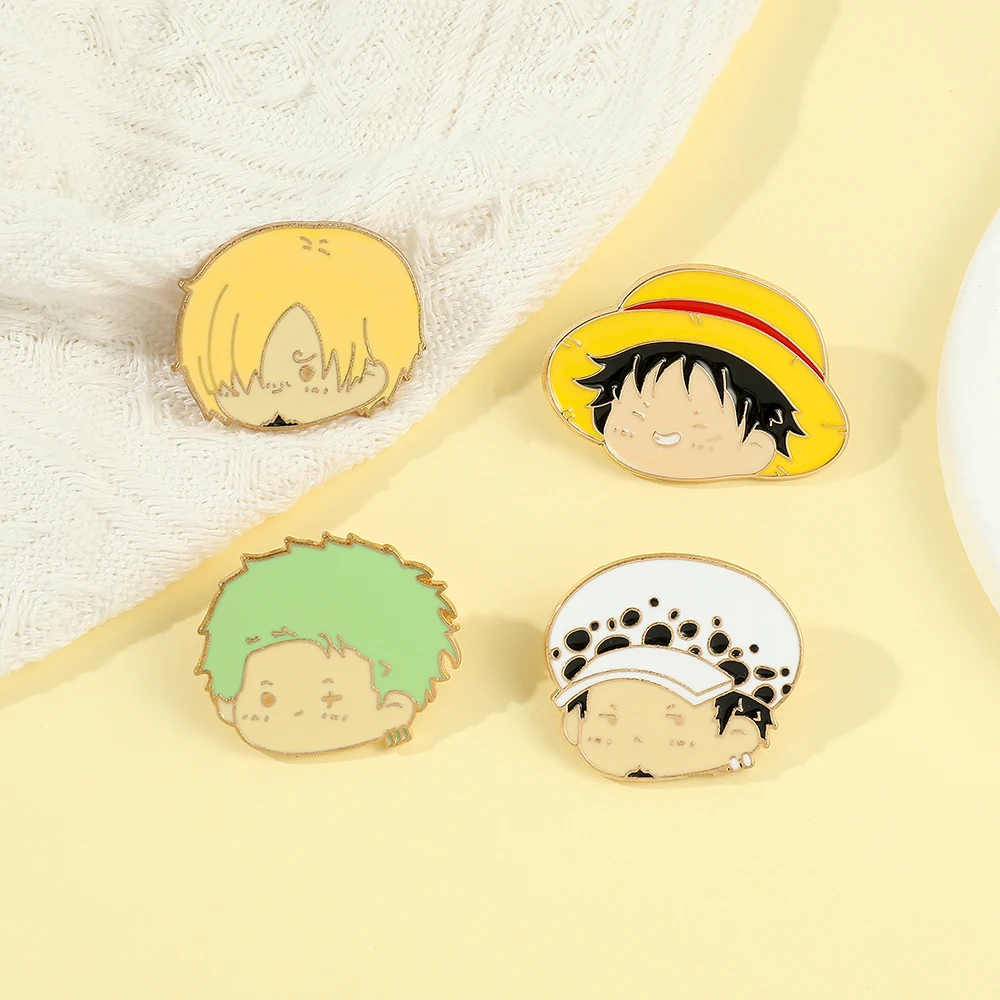 4 szt. Broszki z postaciami an – Anime Cosplay Simple recenzja i cena