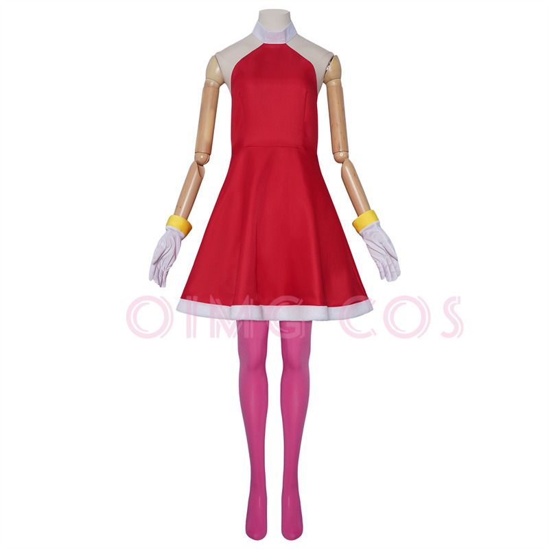 Kostium Cosplay Amy Rose dla d – Anime Cosplay Female recenzja i cena