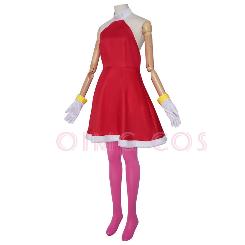 Kostium Cosplay Amy Rose dla d – Anime Cosplay Female recenzja i cena