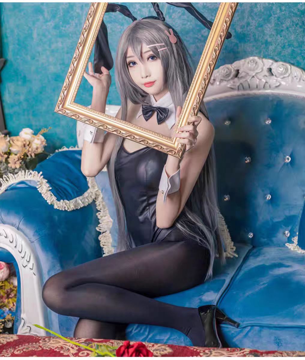 Seksowny strój króliczka Sakur – Anime Cosplay Jumpsuit recenzja i cena