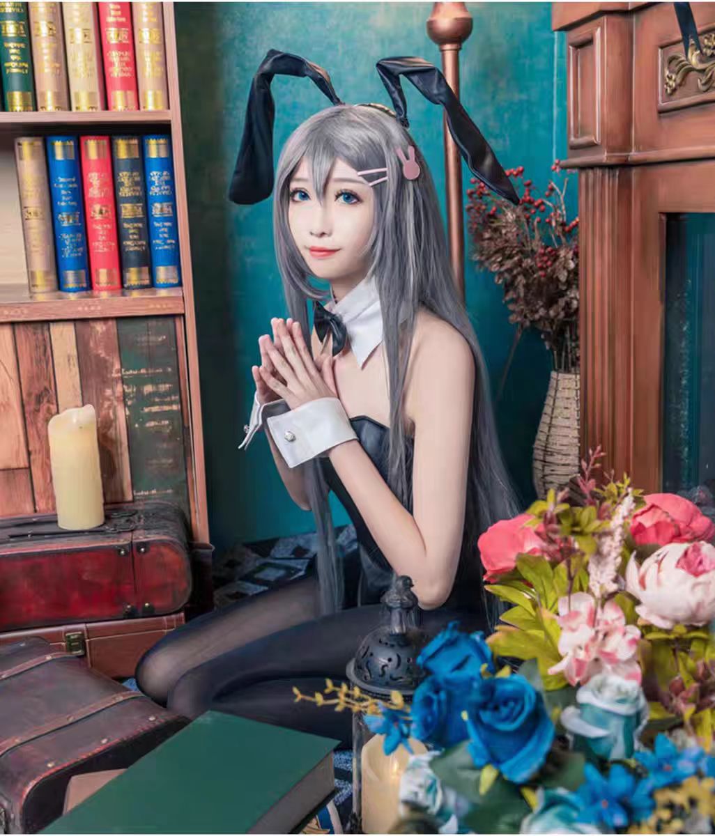 Seksowny strój króliczka Sakur – Anime Cosplay Jumpsuit recenzja i cena