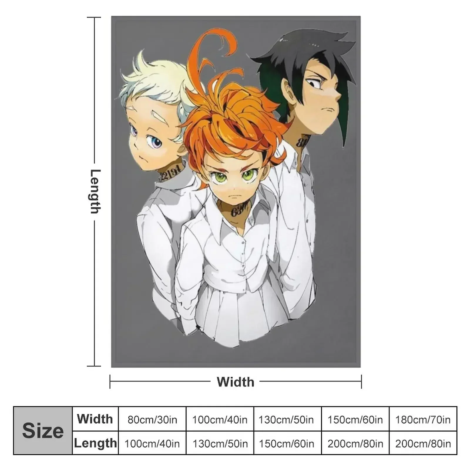 Koc Promised Neverland, narzut – Anime Cosplay Idea recenzja i cena