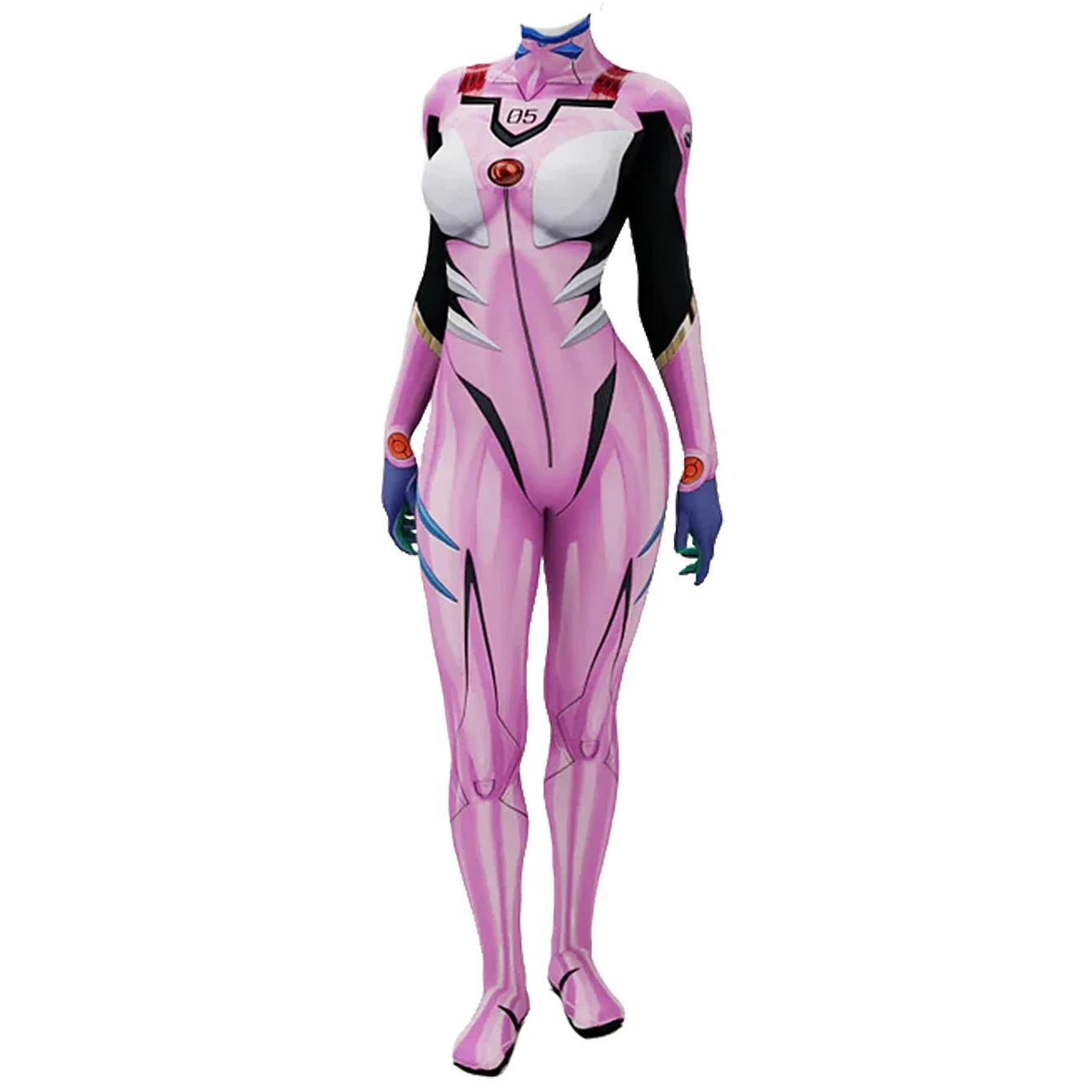 Anime EVA 05 Makinami Strój Co – Anime Cosplay Jumpsuit recenzja i cena