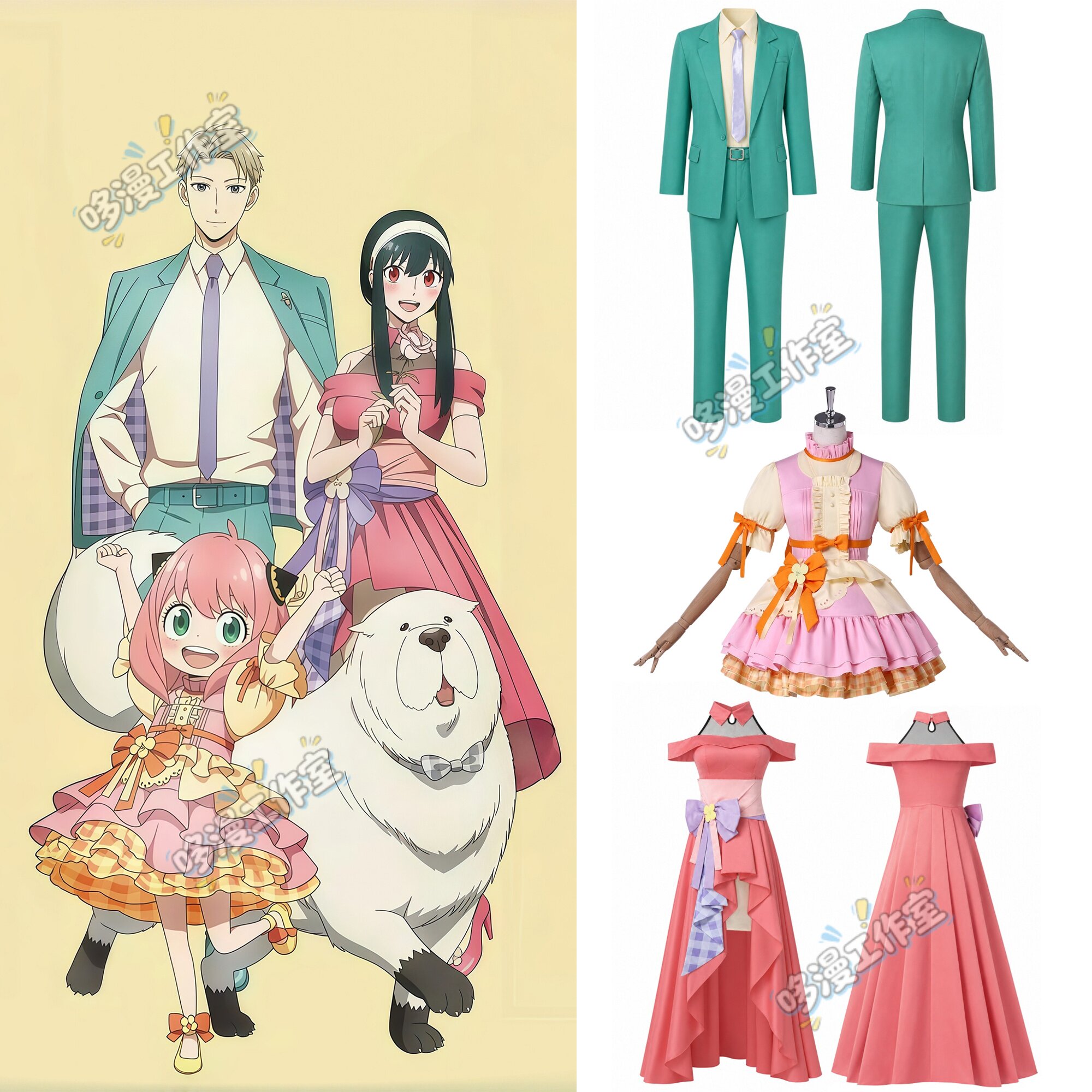 Loid Forger Twilight Yor Forge – Anime Cosplay Dress For Men recenzja i cena