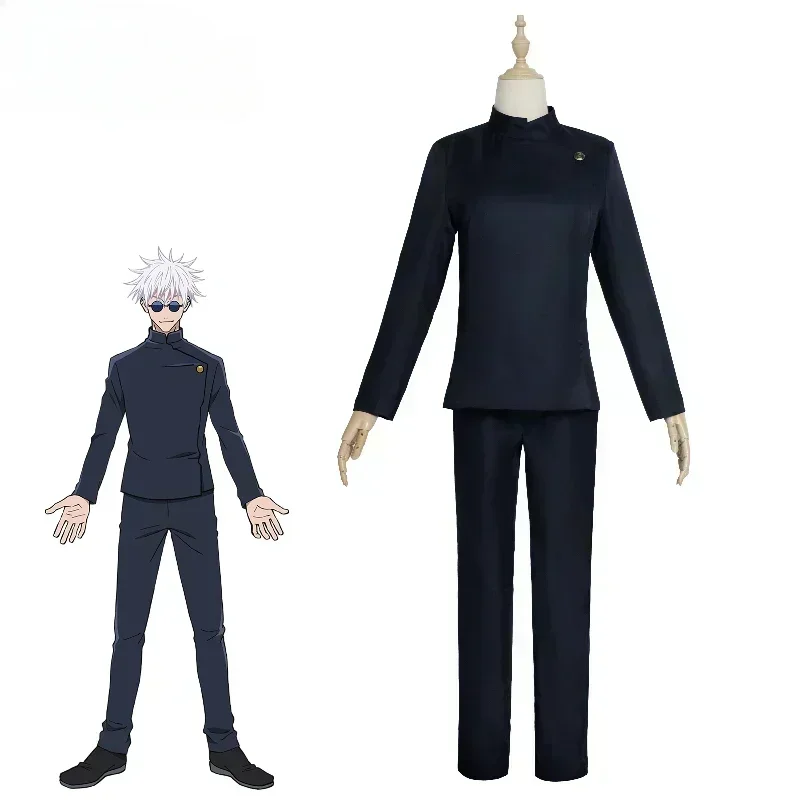 Anime Gojo Satoru cosplay mund – Jujutsu Kaisen Uniform recenzja i cena