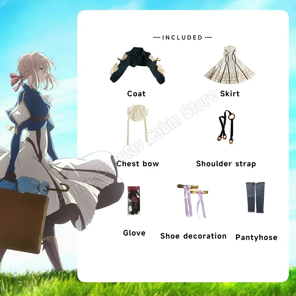 Peruka do cosplayu Violet Ever – Violet Evergarden Dress recenzja i cena