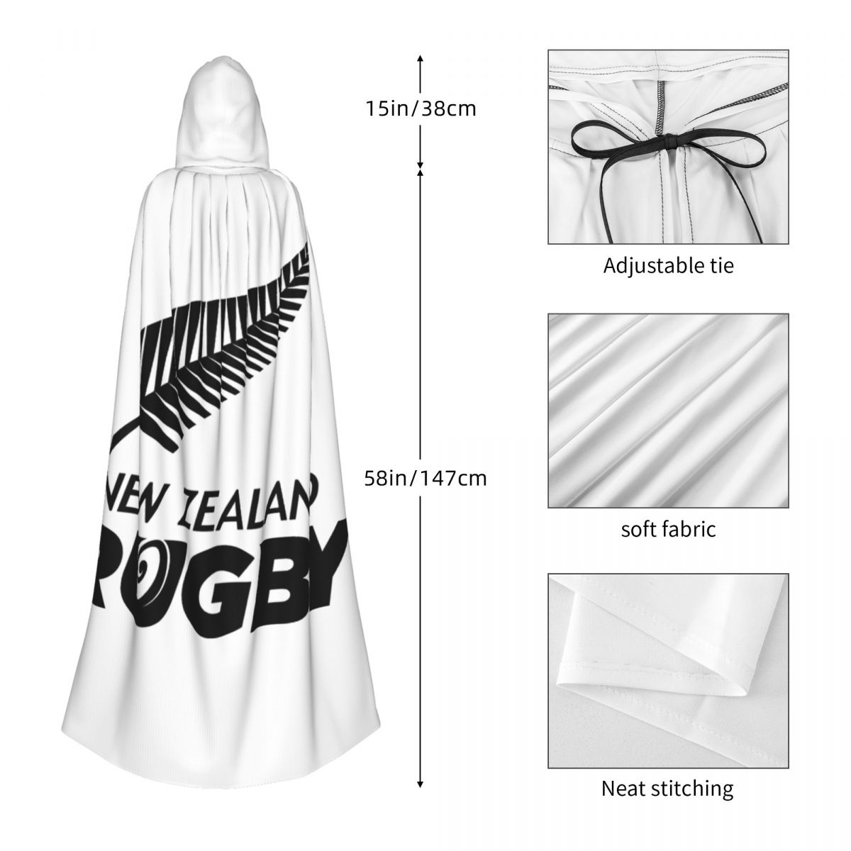 All Blacks Nowa Zelandia Rugby – Anime Cosplay New Zealand recenzja i cena