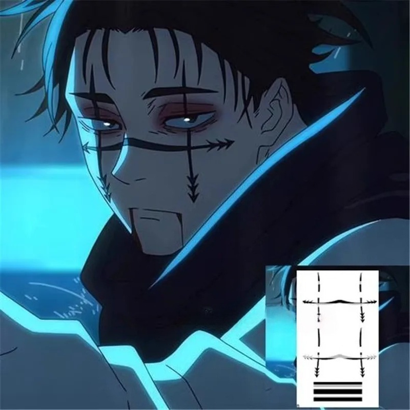 Naklejki Tatuaże Choso Anime J – Jujutsu Kaisen Uniform recenzja i cena